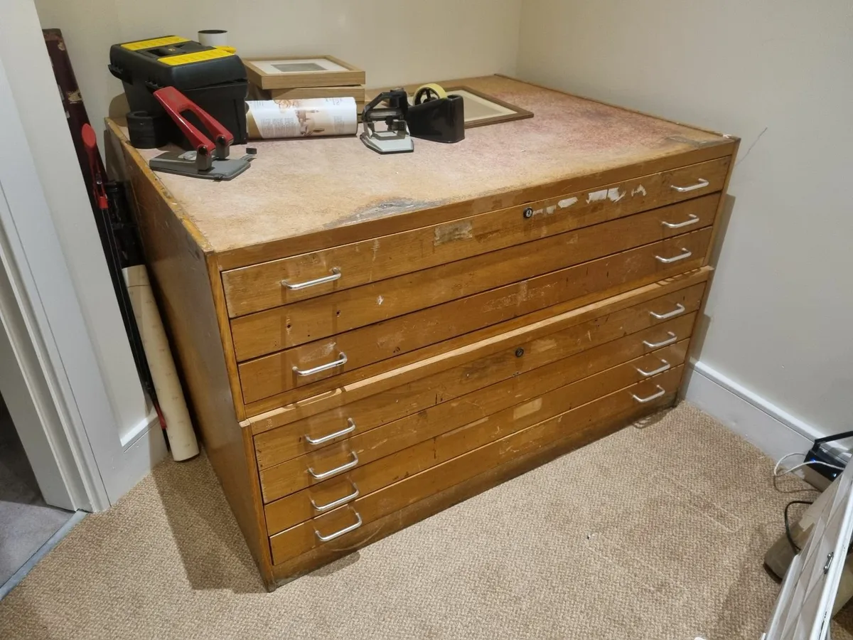 Plan Chest / Architect's Drawers - Image 1