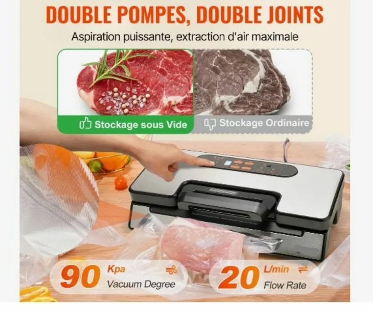 Vacuum Sealer Machine Food Preservation - Image 3