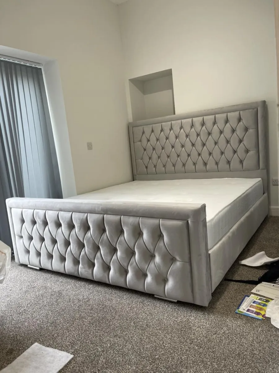 " Brand New Kingsize Beds With Metress" - Image 2