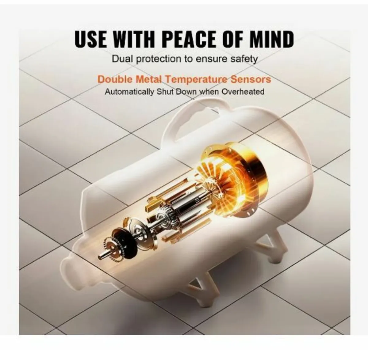 Dog Dryer, 2000W/2.7HP Dog Blow Dryer - Image 3