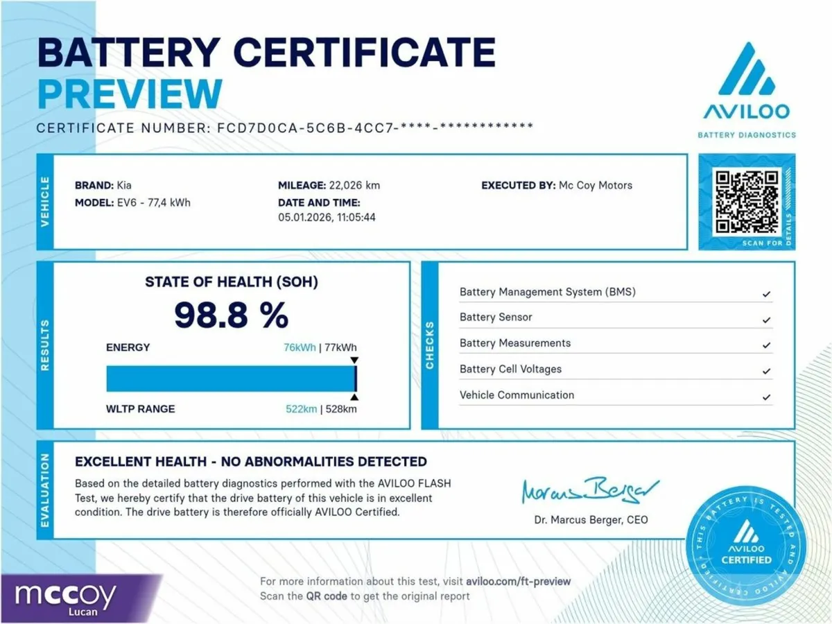 Kia EV6 **JUST ARRIVED**1 OWNER EV6 EARTH**KIA WAR - Image 3