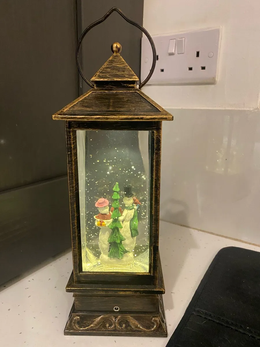 Christmas lantern for sale - Image 1