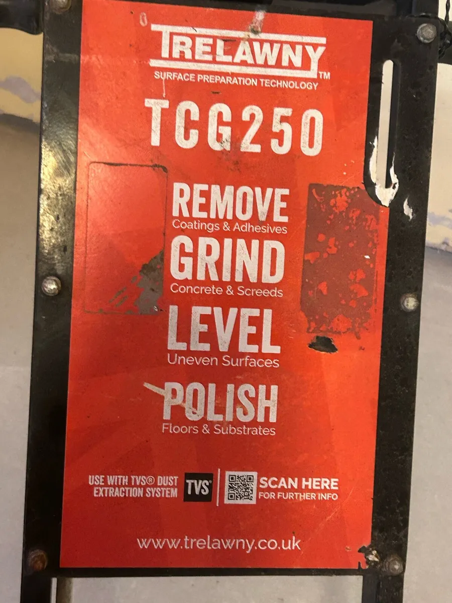 Trelawny TCG 250 Floor Grinder - Image 2