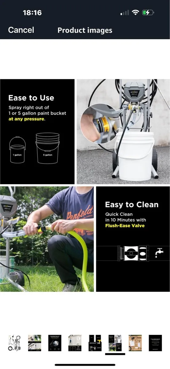 Spray painter. Only used once. - Image 3