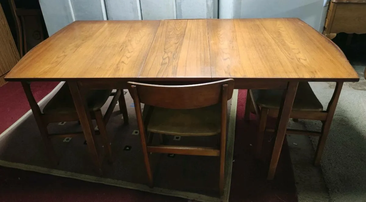 Retro 1960s/70s teak dining table *delivery - Image 1