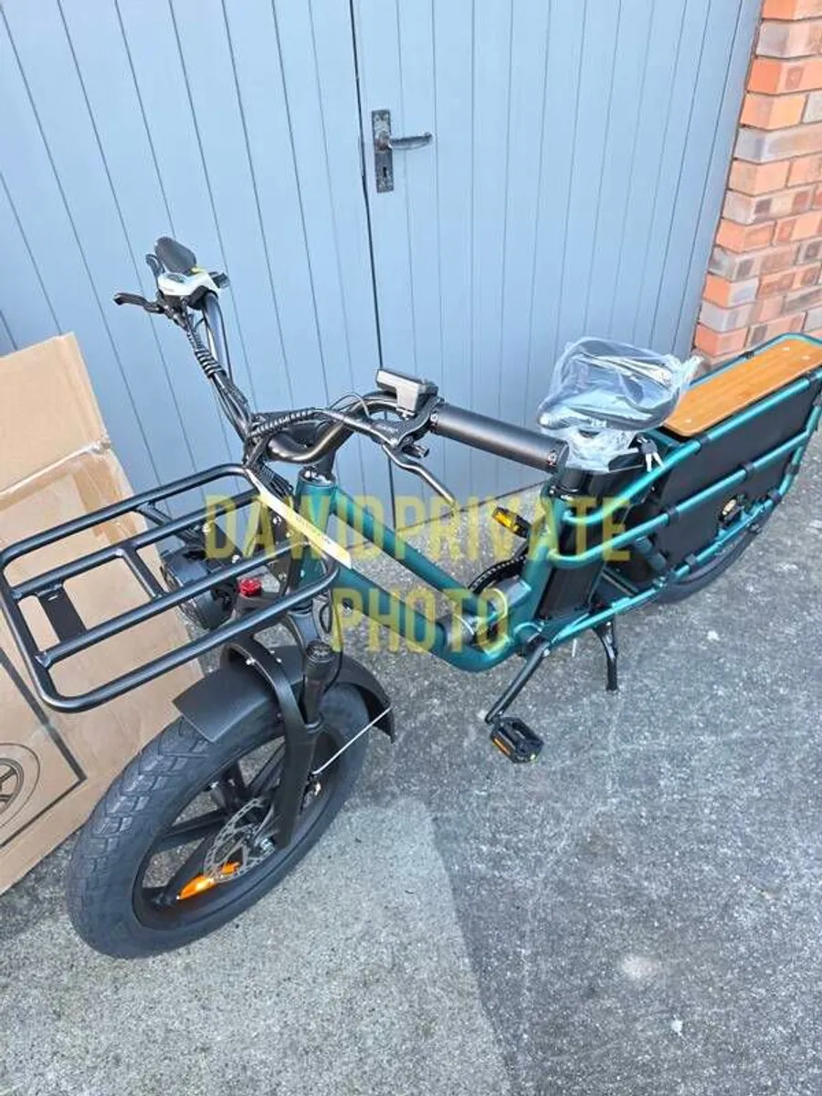 Fiido T2 Electric Cargo Bike New, Assembled ,Electric bike - Image 2