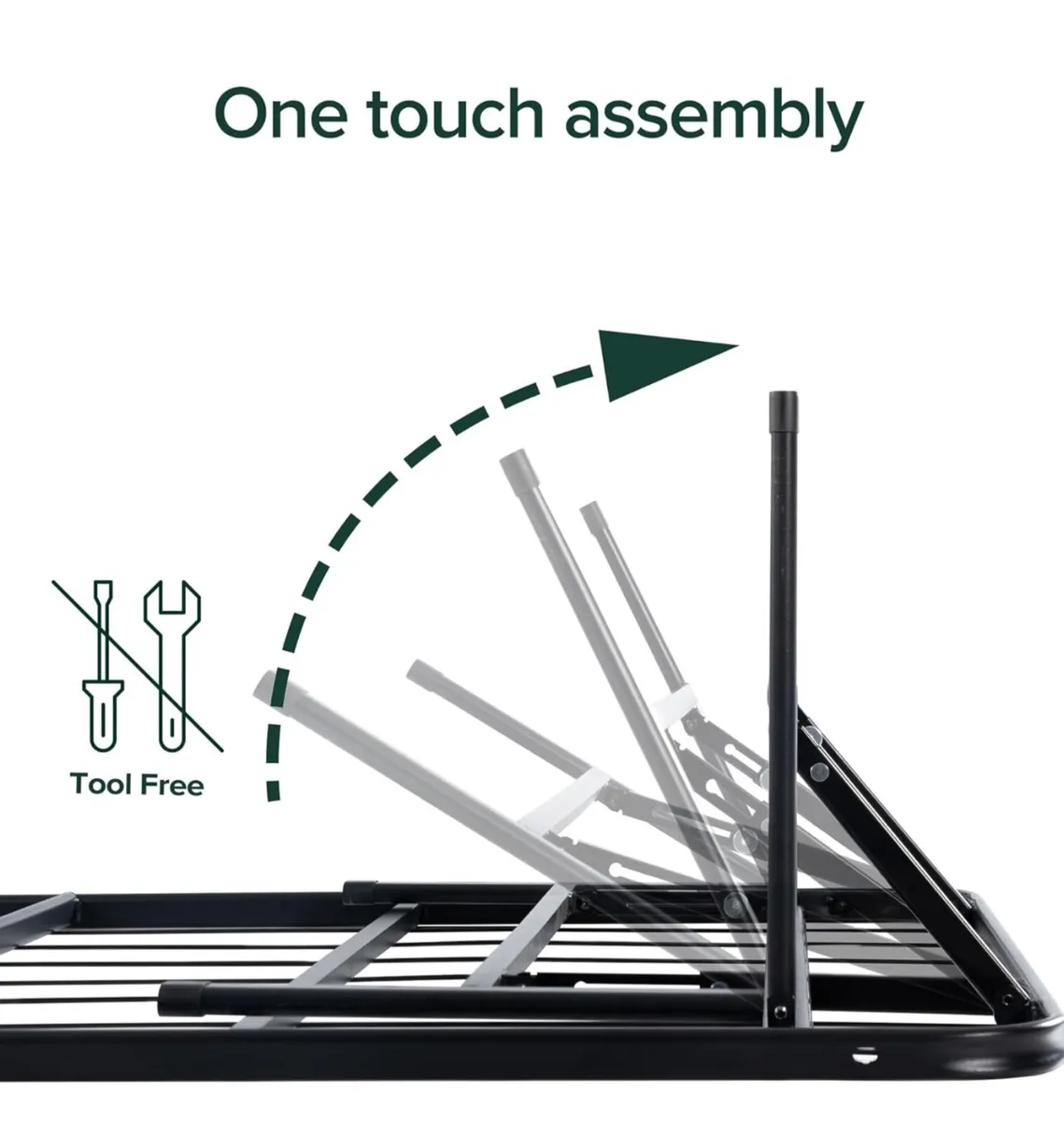 King Size Bed frame - 5ft 150 x 200 cm - Image 3