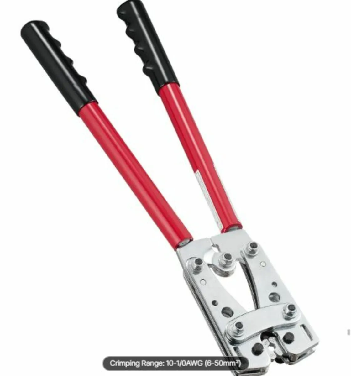 Battery Cable Lug Crimping Tool,10-1/0AWG Aluminun - Image 3