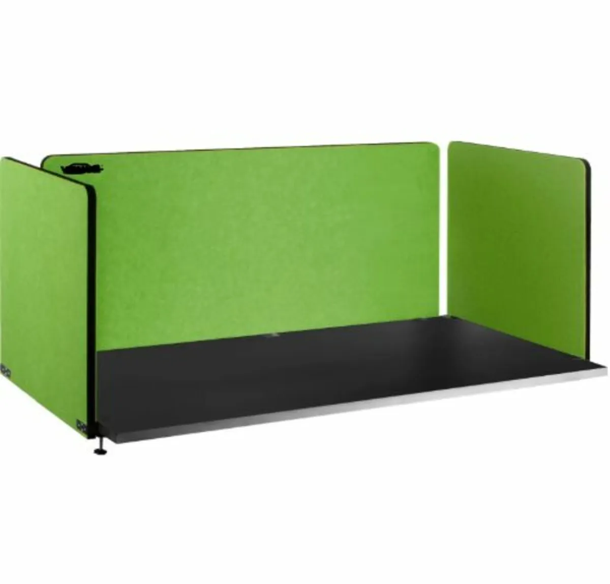 Desk Divider 60'' Desk Privacy Panel, 3 Panels - Image 1