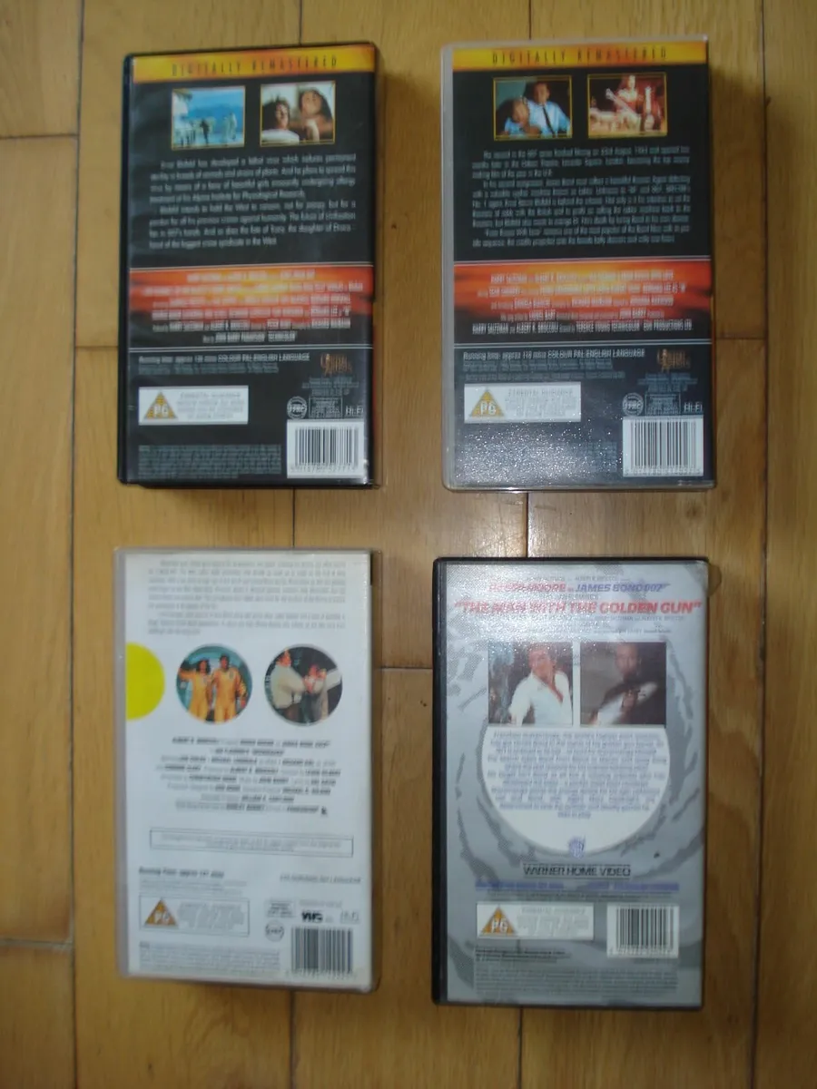 VINTAGE JAMES BOND 007 VHS TAPES. 4. - Image 4