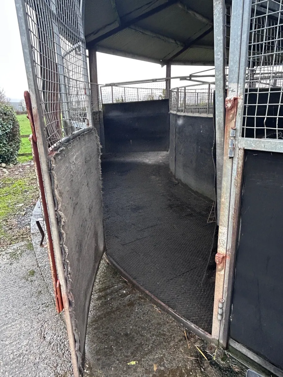 6 bay horse walker with roof - Image 4