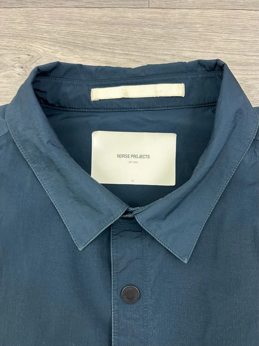 Norse Projects Svend Crisp Coach Jacket Mens M - Image 2