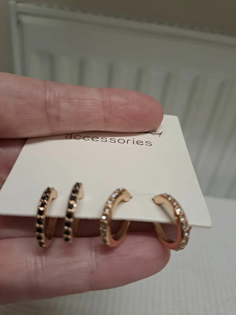 Sparkly evening earrings - Image 4