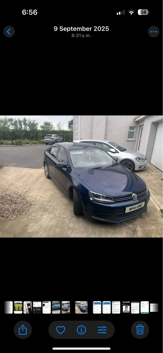 2014 Jetta blue motion - Image 1
