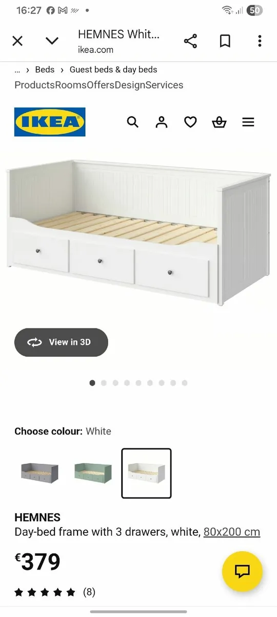 Ikea Hemnes Pull-out bed - Image 3