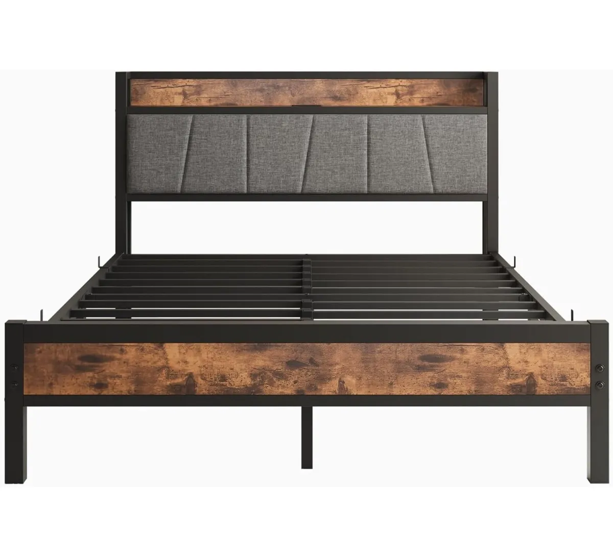 Kingsize Bed Base with Charging Station - Image 3