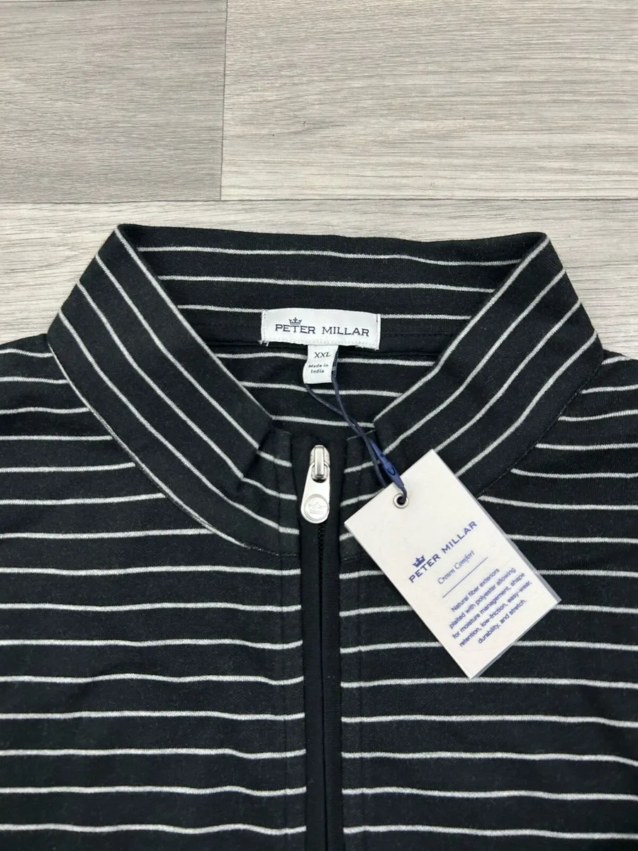 NEW Peter Millar Half Zip Golf Jumper Mens XXL - Image 4