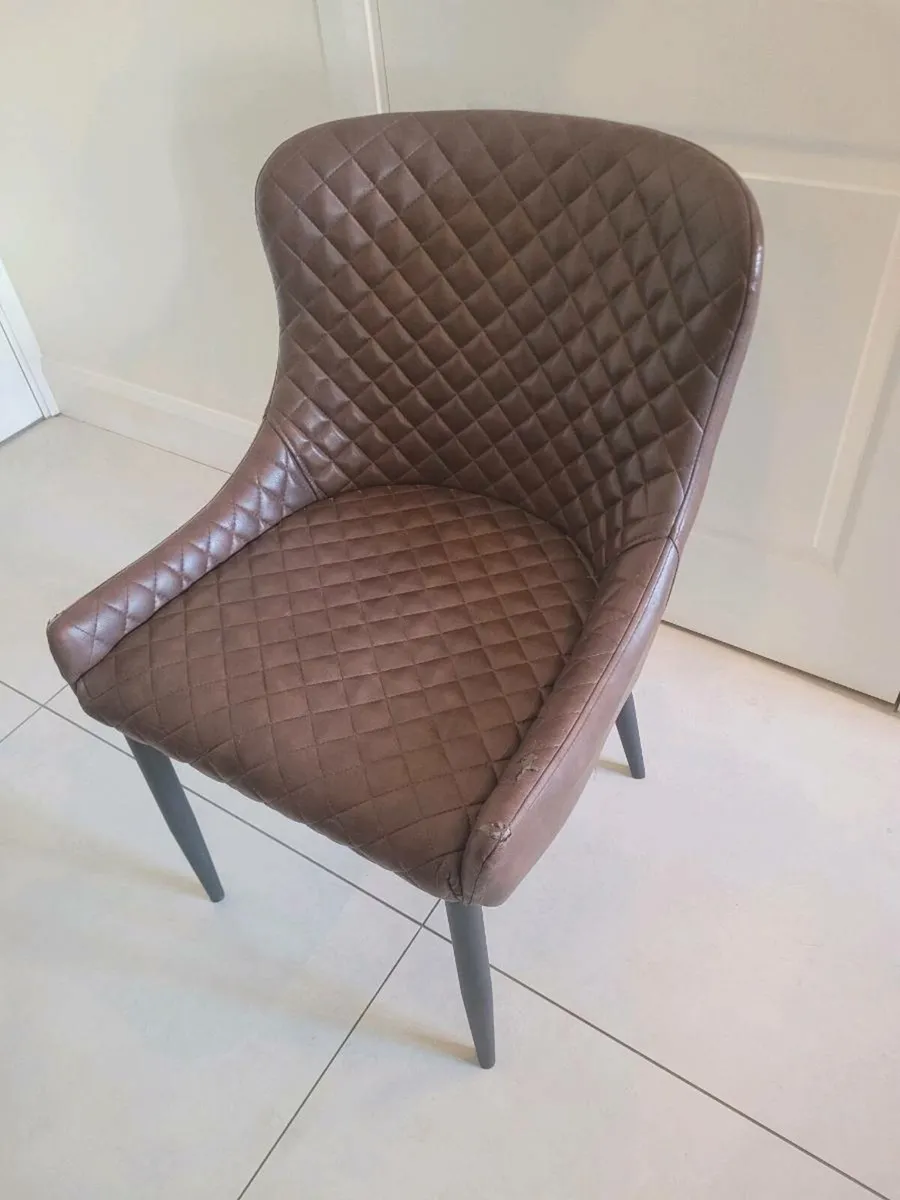 Kitchen chairs x 6 - Image 1