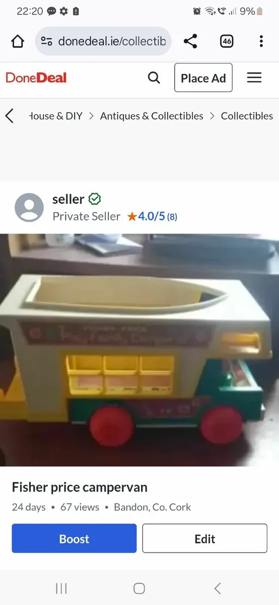 Fisherprice campervan - Image 1