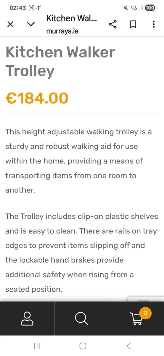 Mobility trolley - Image 2