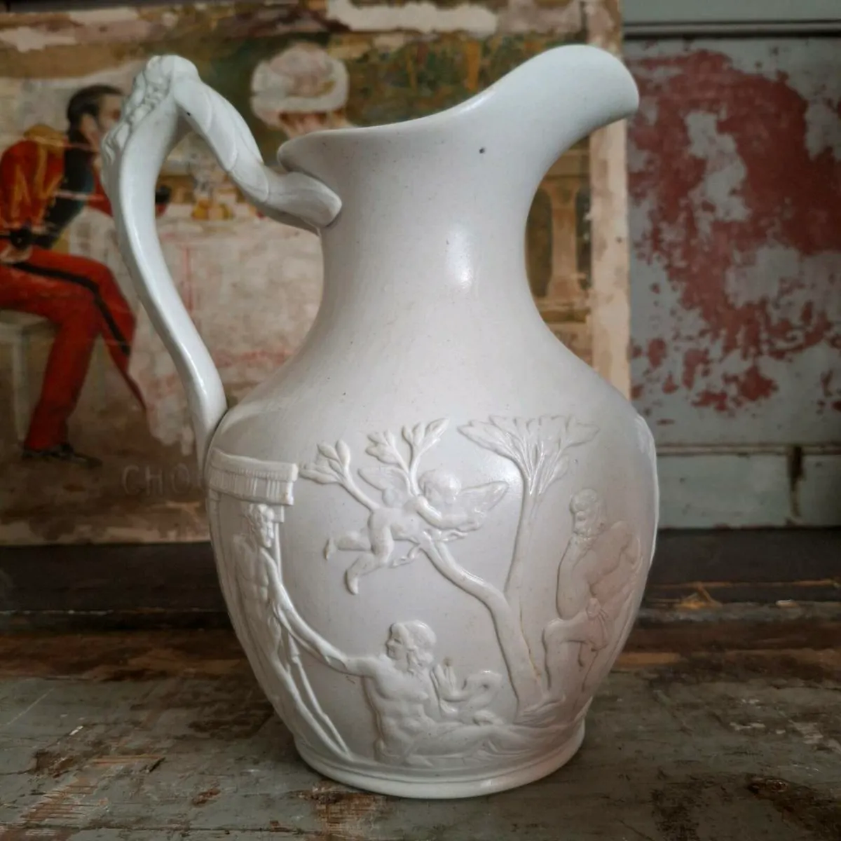Parian Ware Jug - Image 2