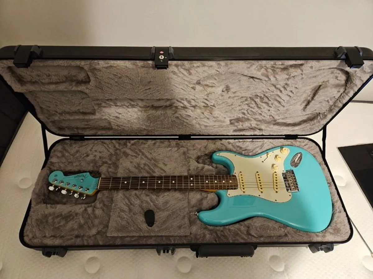 Fender American Professional II Stratocaster - Limited Edition Sea Foam Green w/ Matching Headstock - Image 1