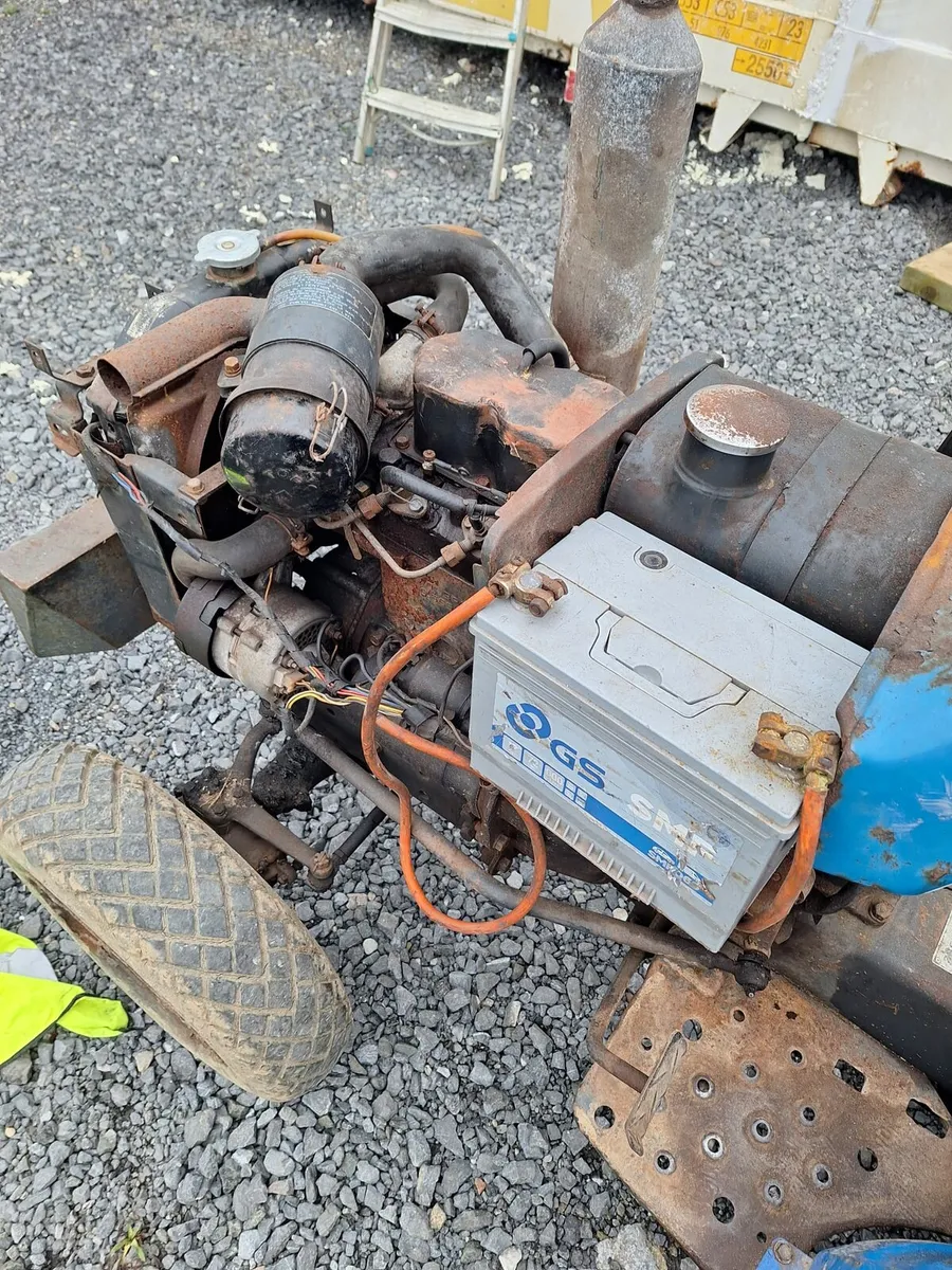 Iseki tx1300 compact tractor with tiller - Image 3