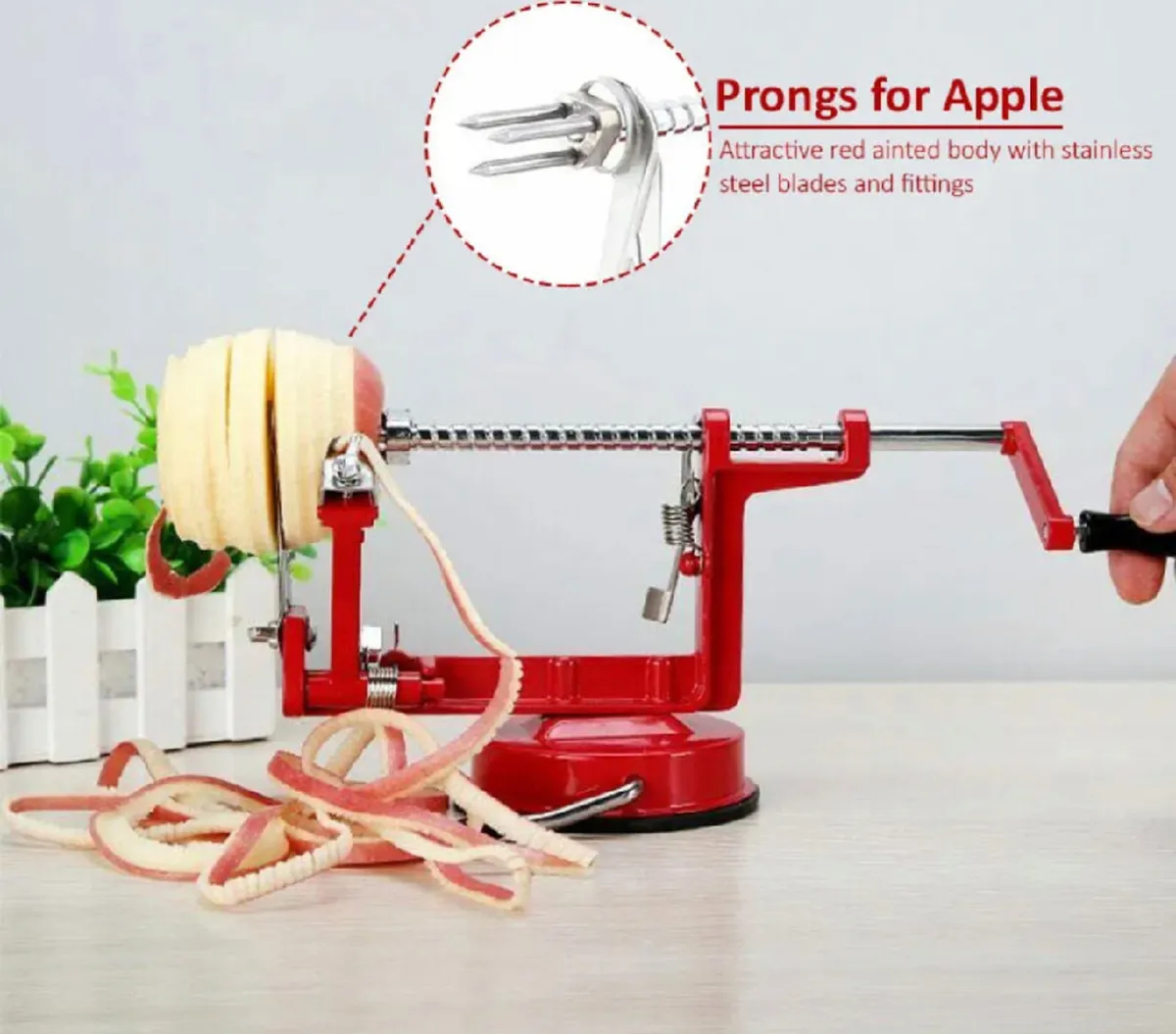 3 in 1 Apple Peeler Slicer Corer Machine - Image 3