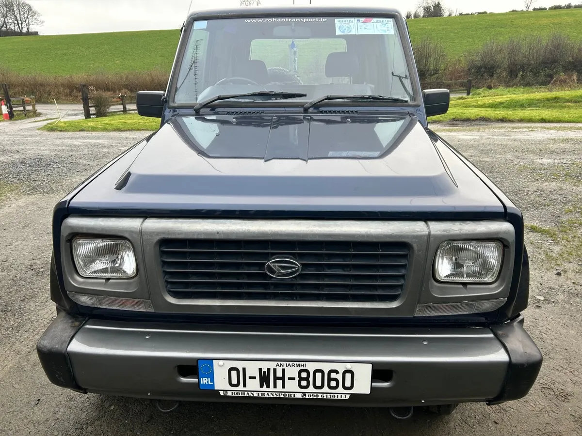 2001 Daihatsu Fourtrak2.8 diesel doe March tax - Image 2