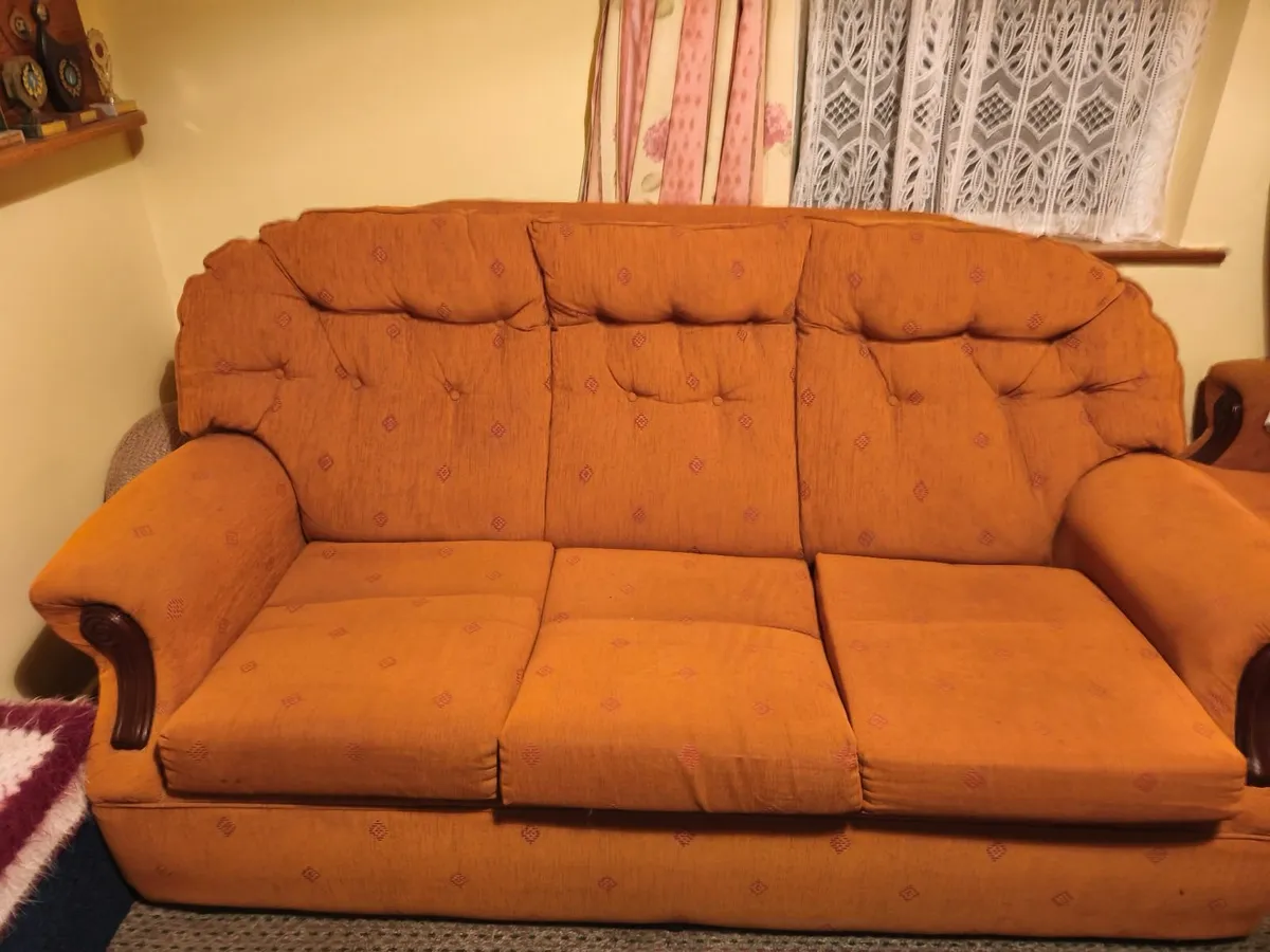 Settee and 2 armchair - Image 2