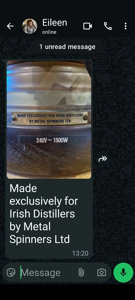 Commercial Vintage brass kettle - Image 1