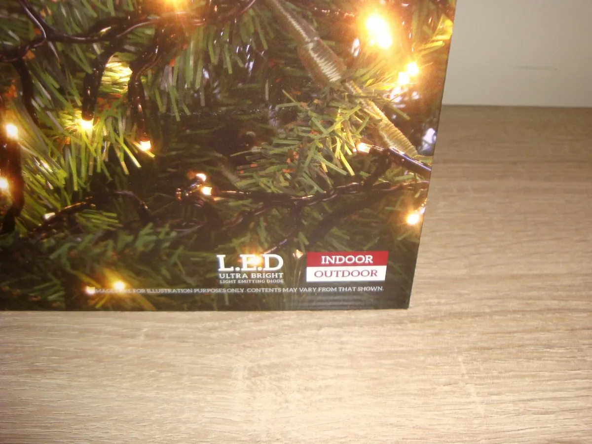 1000 warm white LED cluster lights - Image 4