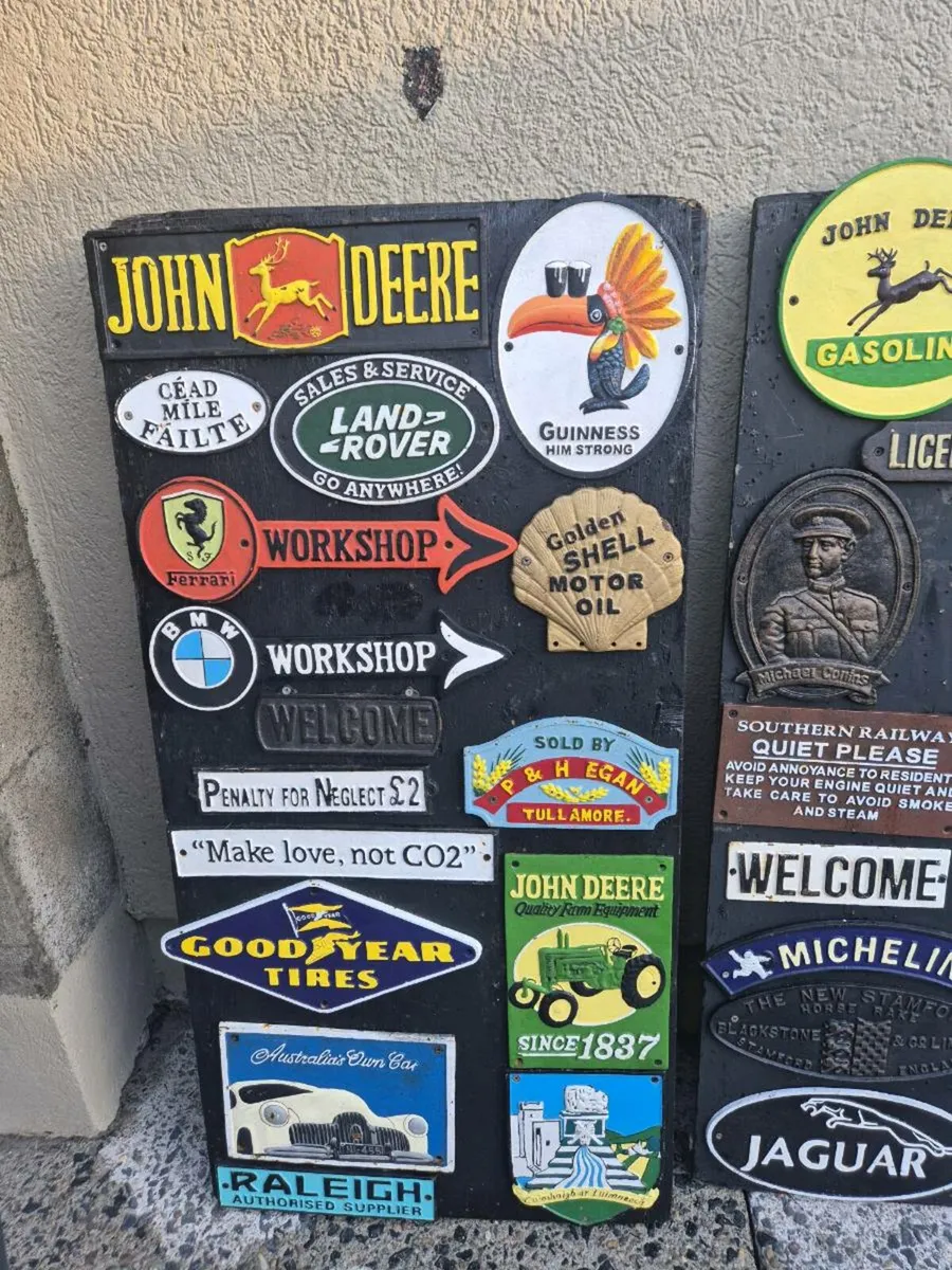 Cast iron sign - Image 3