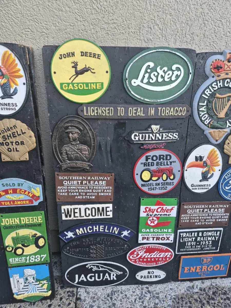 Cast iron sign - Image 4