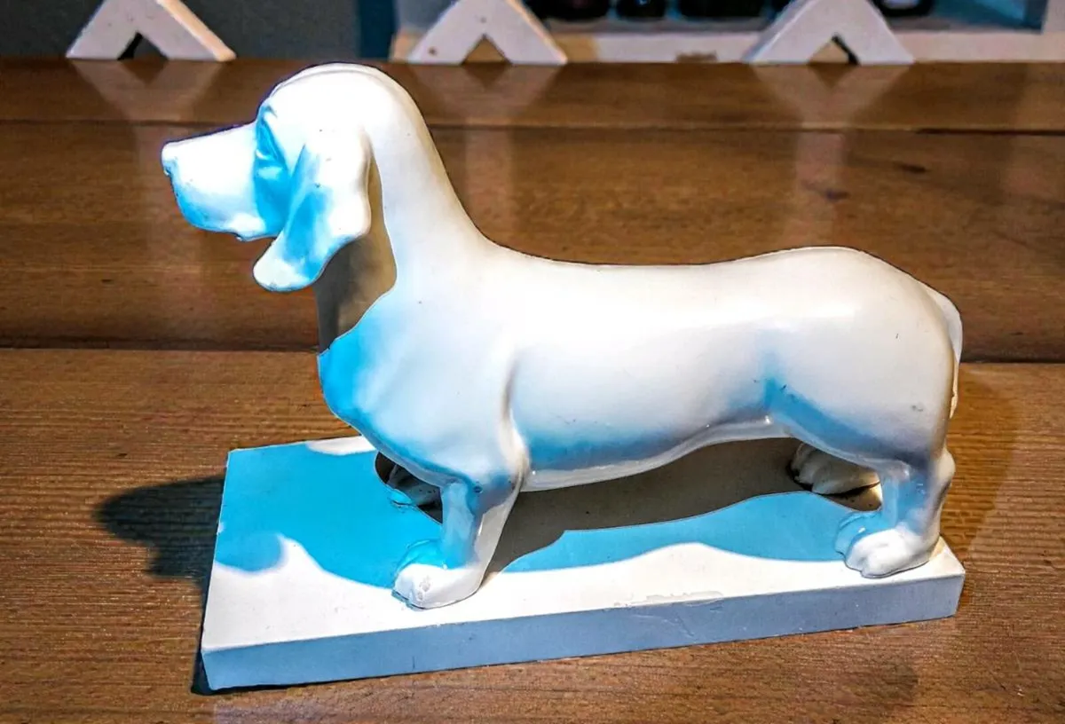 Heavy Dachshund statue 20cm - Image 2