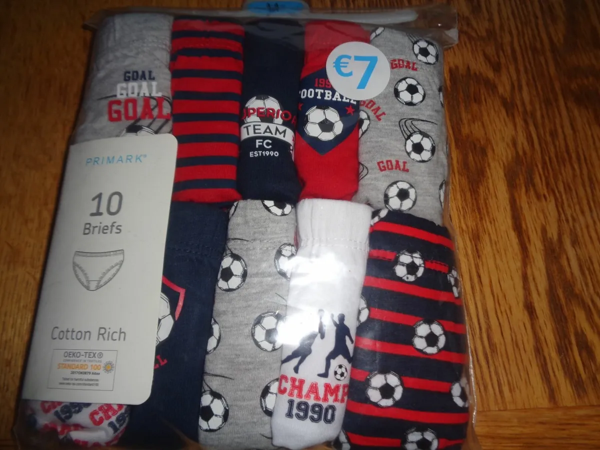 10 Pkt. Boys Briefs for Sale - Image 1