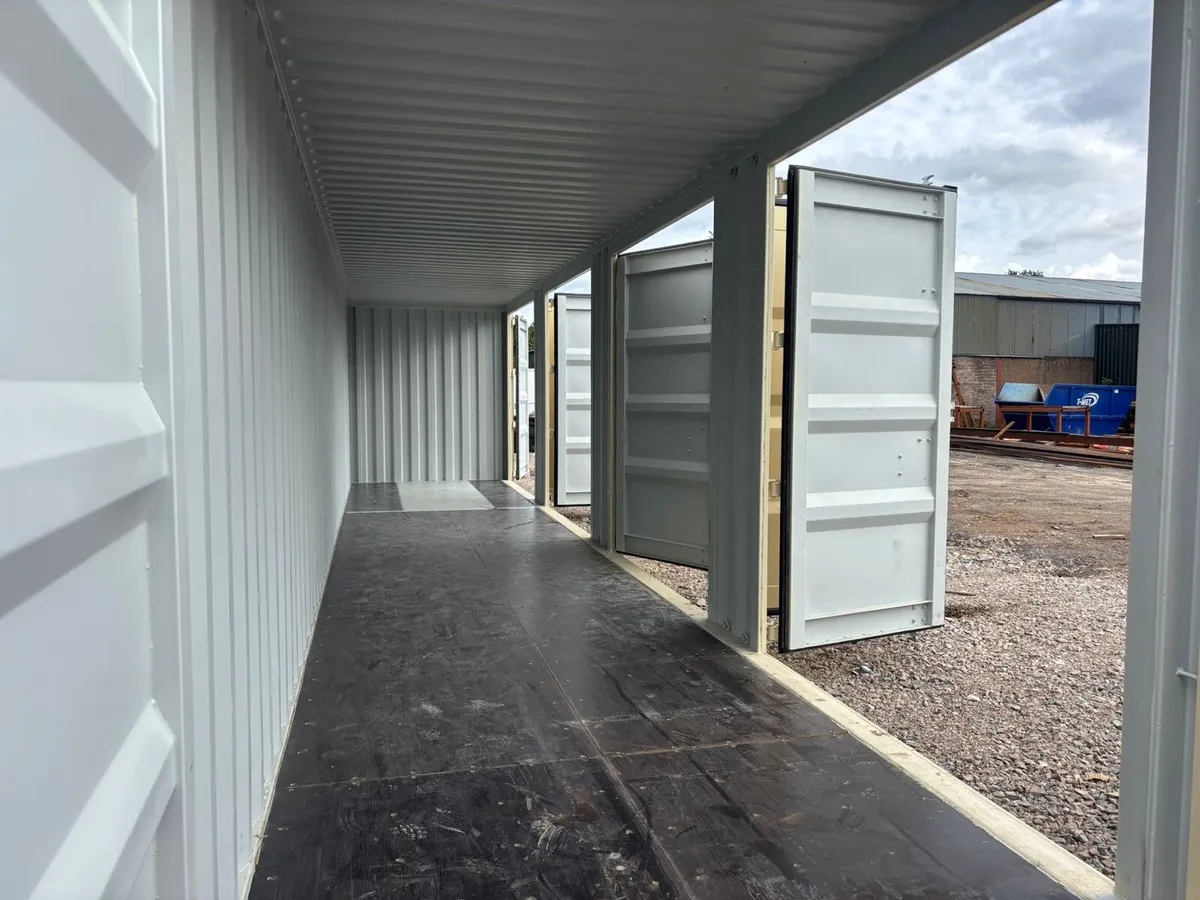 40ft high cube open side container - Image 4