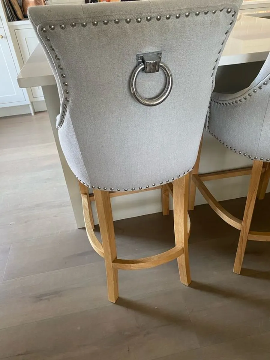 High back bar stools - Image 3