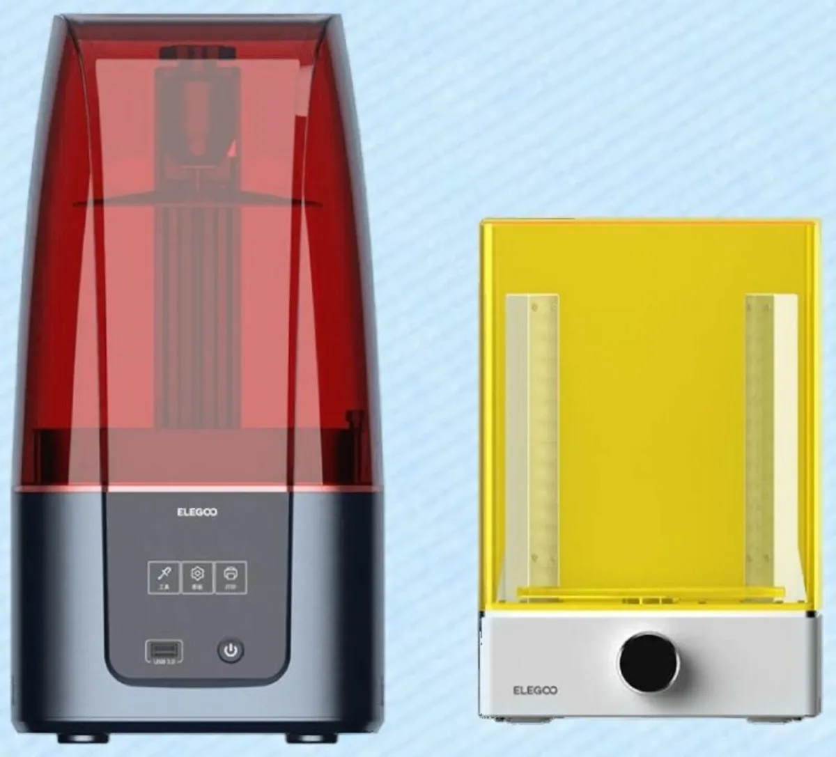 3D Printer Elegoo Mars 3 & Mercury Curing Station