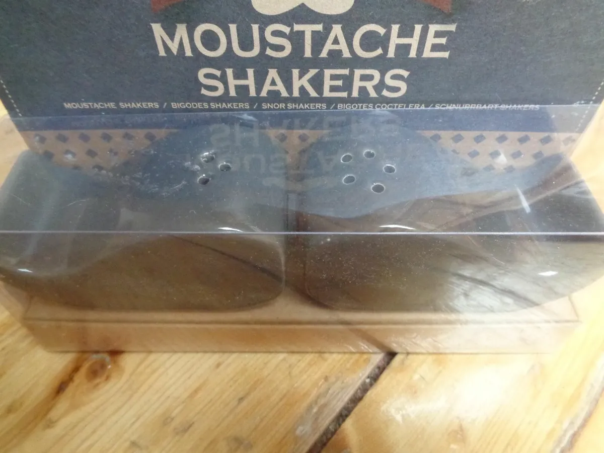 Moustache Salt & Pepper Shakers for Sale - Image 2