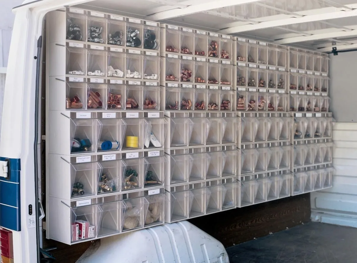 Vans Storage Boxes / Van Racking - Image 4