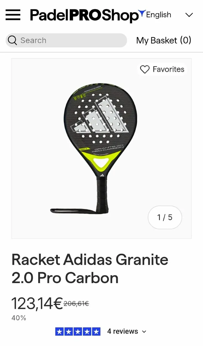 Adidas Padel Racket (New) - Image 4