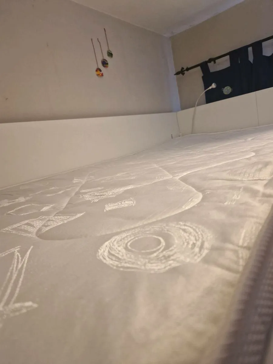 High bed with study desk - Image 2