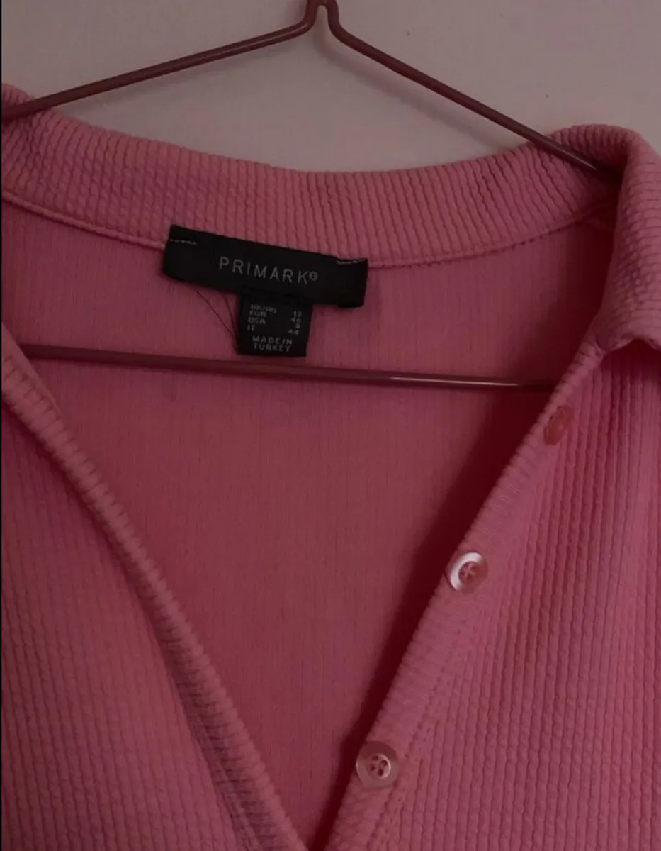 pink collared dress - Image 2