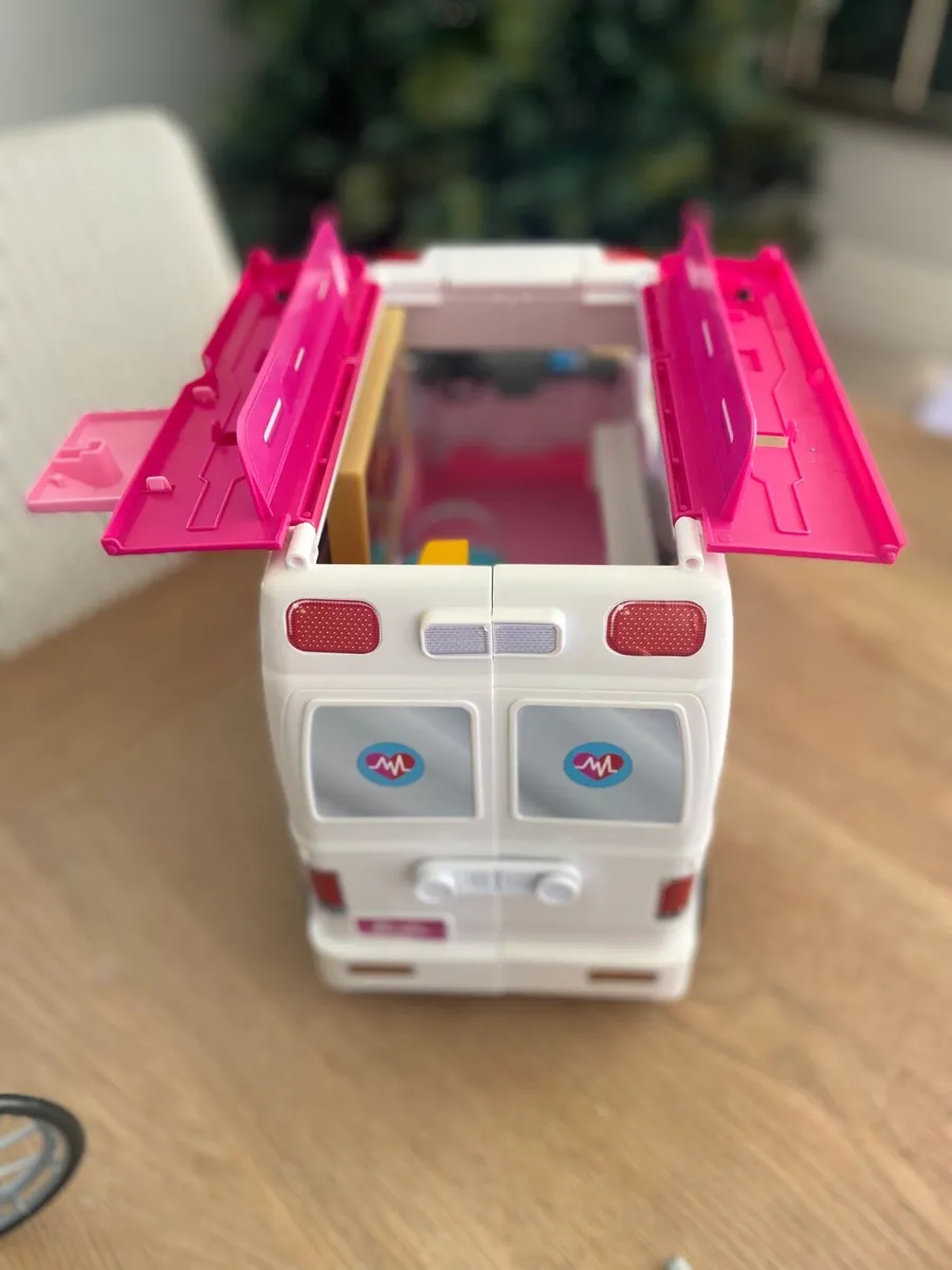 Barbie Ambulance and wheel chair - Image 2