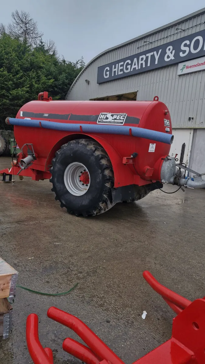 Hi-Spec 2000 Gallon Slurry tank - Image 2