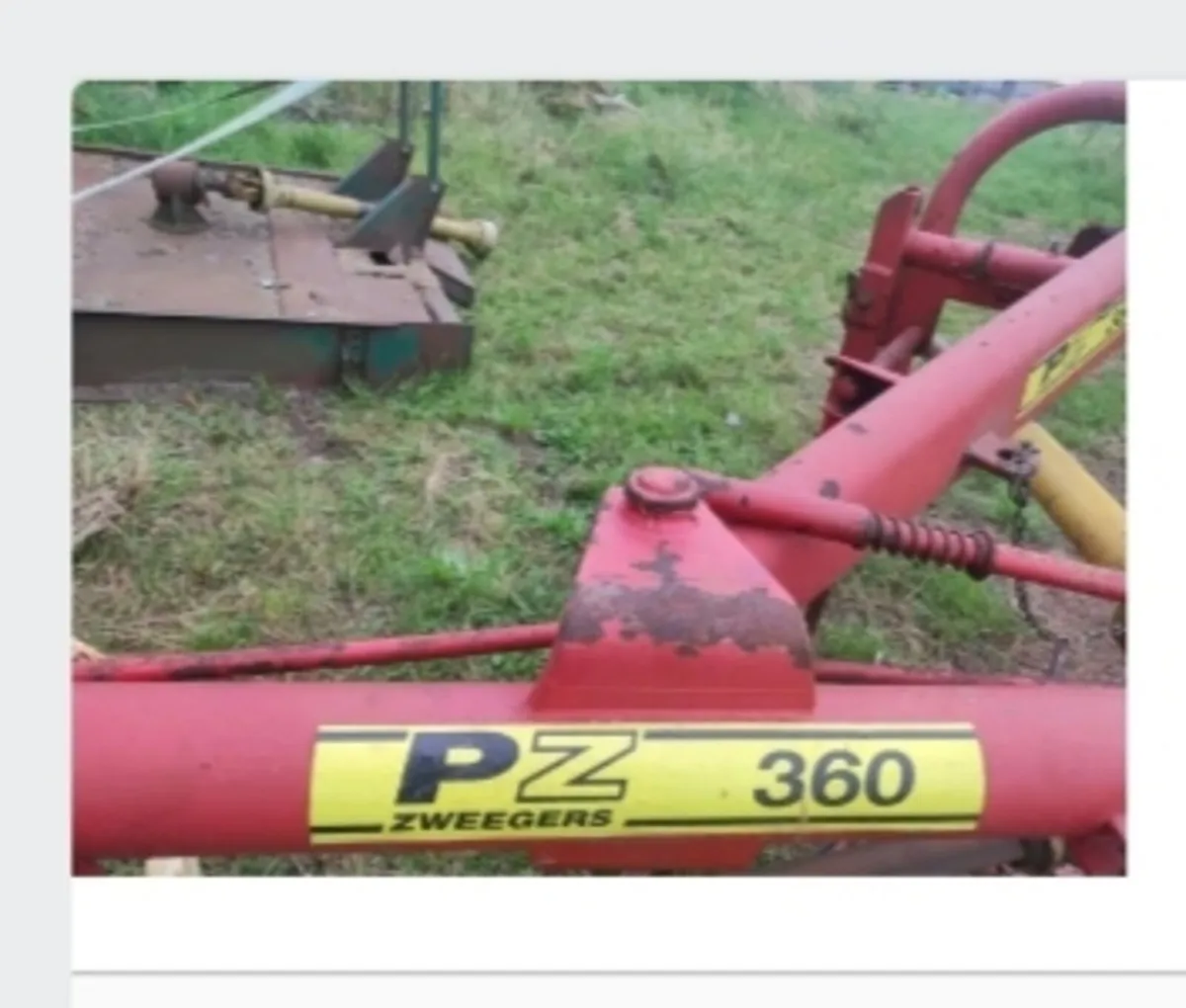 PZ 360 haybob & Tanco 580s wrapper - Image 1