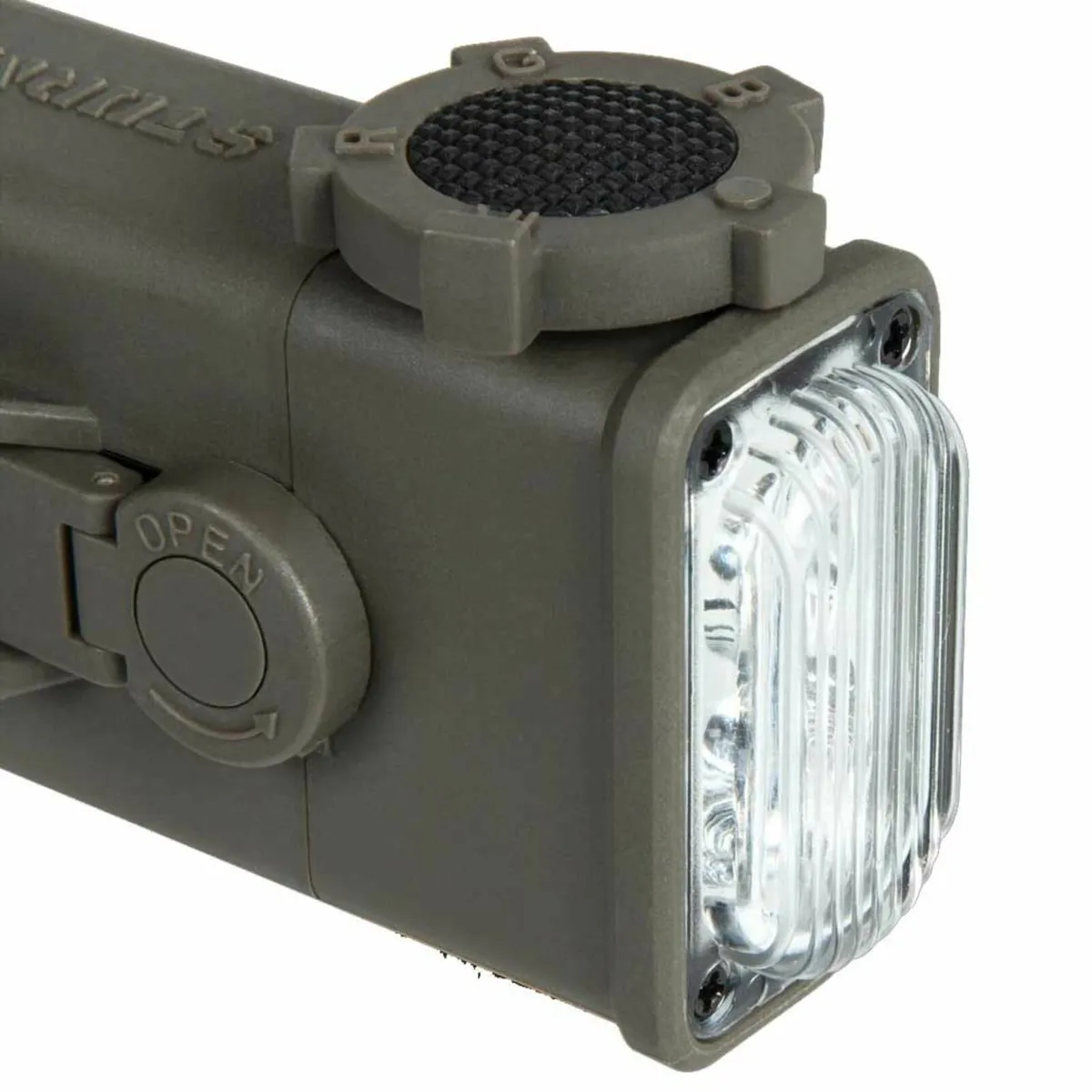 Helmet Mounted Tactical Flashlight – LED RGB IR - Image 4