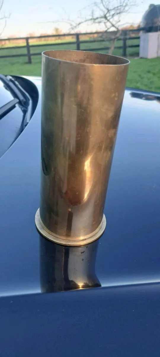 Old 1919 brass  shell - Image 1