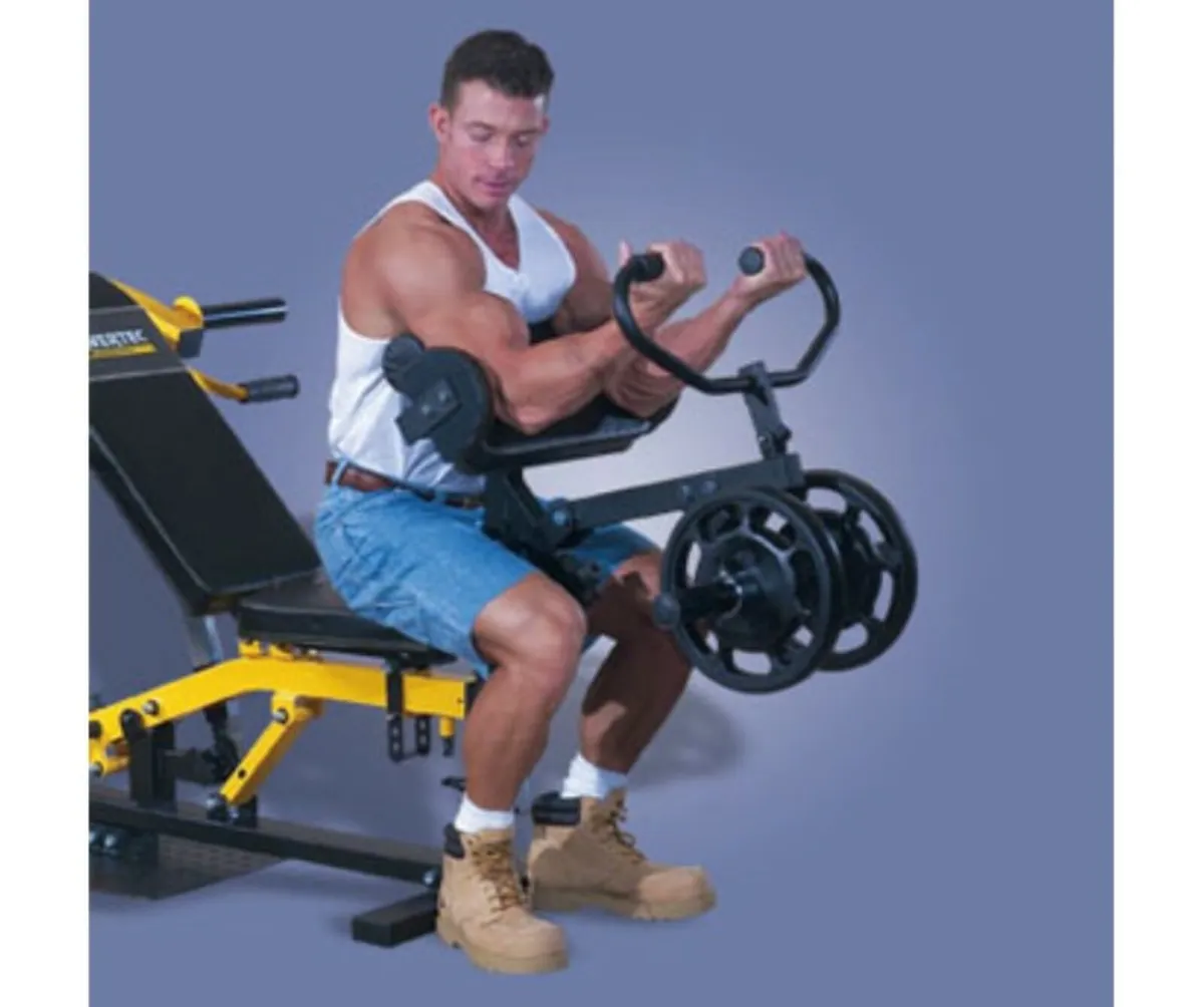 Powertec Preacher Curl Attachment - Image 1